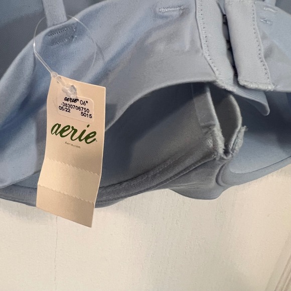 Aerie Demi Lightly Lined Bra Underwire‎ Adjustable Straps Blue Size 38D NWT - Picture 6 of 7